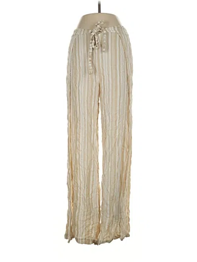 Pre-owned Mustard Seed Casual Pants In Gold