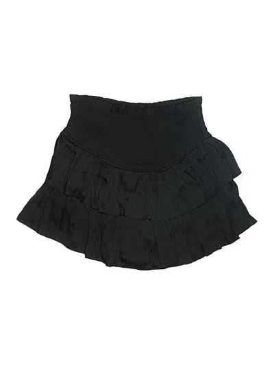 Pre-owned Mustard Seed Casual Skirt In Black