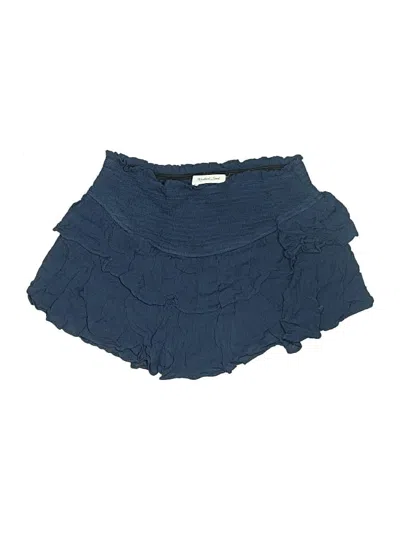 Pre-owned Mustard Seed Casual Skirt In Blue