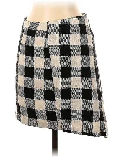 Pre-owned Mustard Seed Casual Skirt In Gray