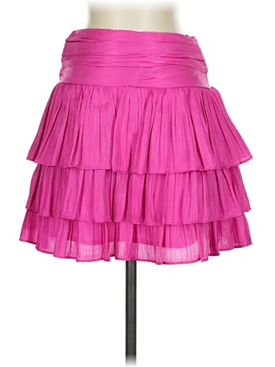 Pre-owned Mustard Seed Casual Skirt In Pink