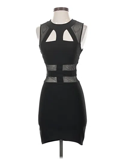 Pre-owned Mustard Seed Cocktail Dress In Black