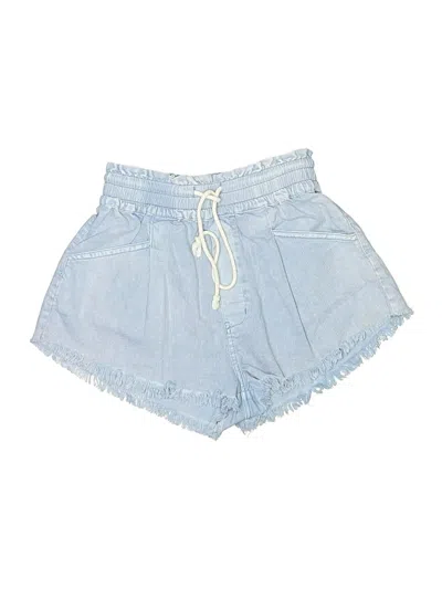 Pre-owned Mustard Seed Denim Shorts In Blue