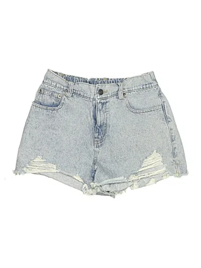 Pre-owned Mustard Seed Denim Shorts In Blue