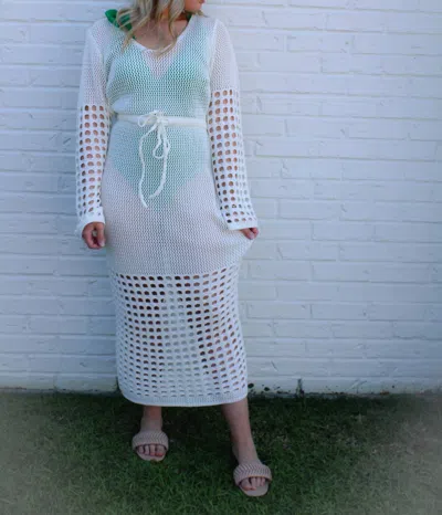 Mustard Seed Hilary Coverup Dress In White