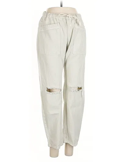 Pre-owned Mustard Seed Jeans In White