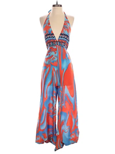 Pre-owned Mustard Seed Jumpsuit In Blue