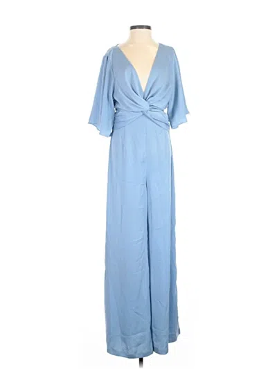 Pre-owned Mustard Seed Jumpsuit In Blue