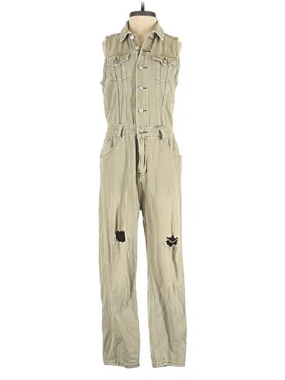 Pre-owned Mustard Seed Jumpsuit In Gray