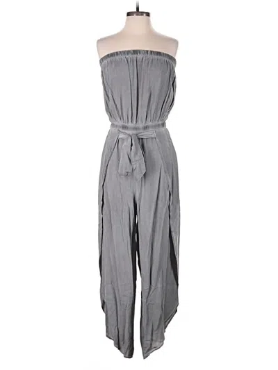 Pre-owned Mustard Seed Jumpsuit In Gray