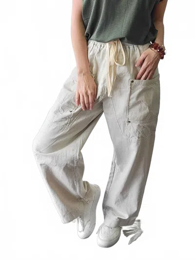 Mustard Seed Lauren Pants In Neutral In Multi