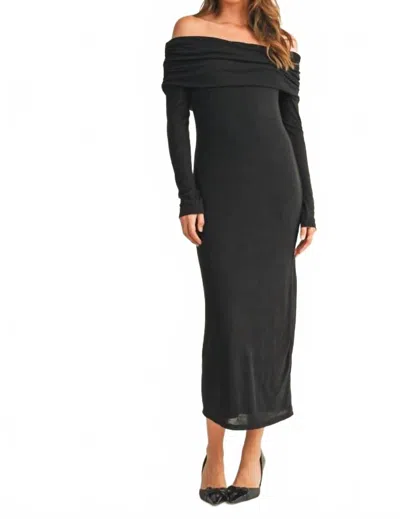 Mustard Seed Let's Go Dress In Black