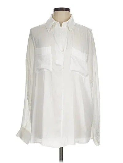 Pre-owned Mustard Seed Long Sleeve Polo Shirt In Ivory