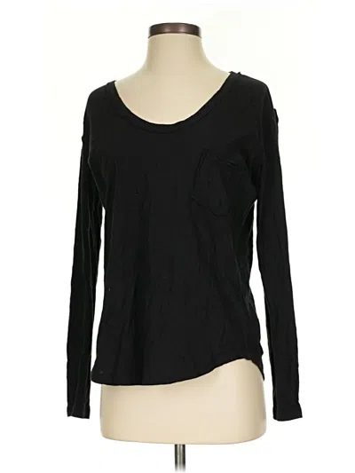 Pre-owned Mustard Seed Long Sleeve T-shirt In Black