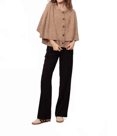 Mustard Seed Monroe Cape In Taupe In Brown