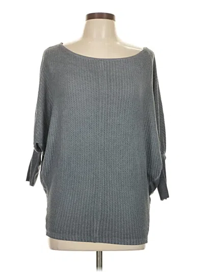 Pre-owned Mustard Seed Pullover Sweater In Gray