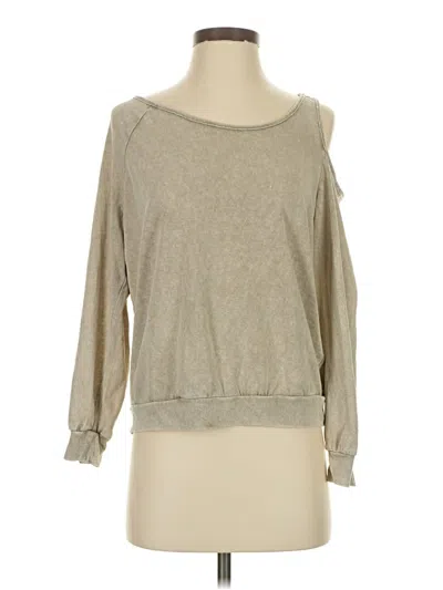 Pre-owned Mustard Seed Pullover Sweater In Tan