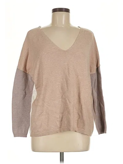 Pre-owned Mustard Seed Pullover Sweater In Tan