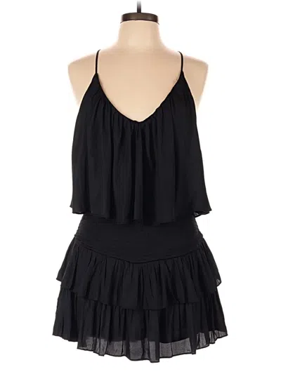 Pre-owned Mustard Seed Romper In Black