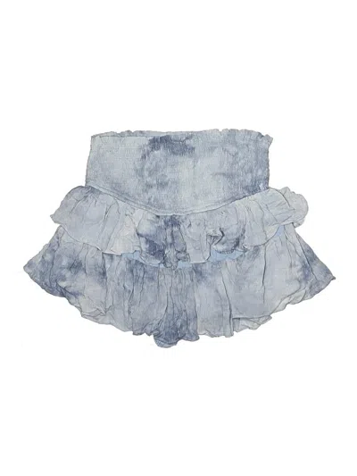 Pre-owned Mustard Seed Skort In Blue