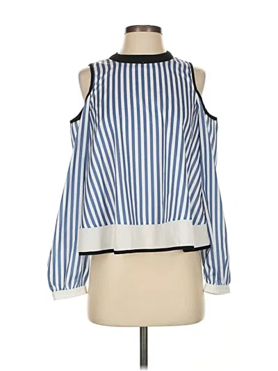 Pre-owned Mustard Seed Sleeveless Blouse In Blue