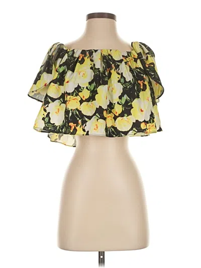 Pre-owned Mustard Seed Sleeveless Blouse In Yellow