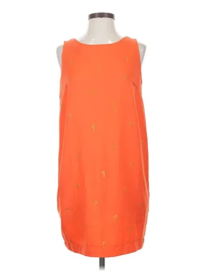 Pre-owned Mustard Seed Sleeveless Top Orange Boatneck Tops