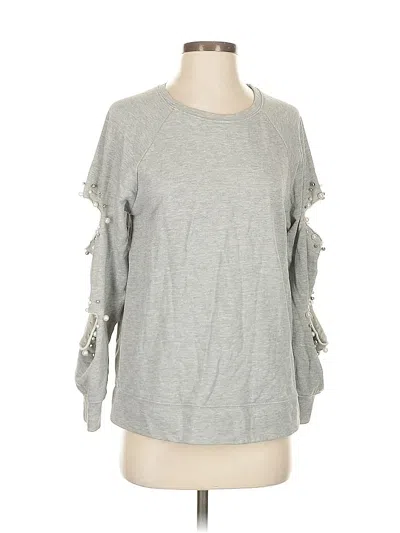 Pre-owned Mustard Seed Sweatshirt In Gray