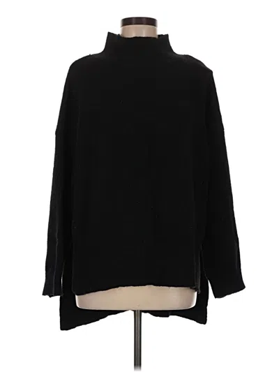 Pre-owned Mustard Seed Turtleneck Sweater In Black