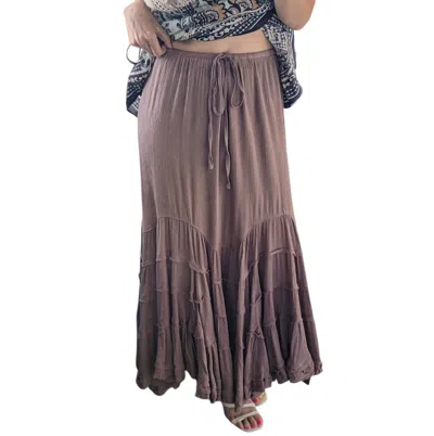 Mustard Seed Women's Willow Wave Skirt In Brown
