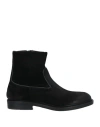 Musto Man Ankle Boots Black Size 9 Leather In Black