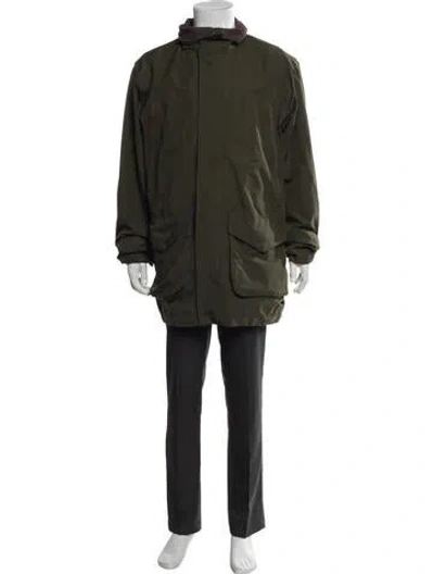 Pre-owned Musto Parka In Green