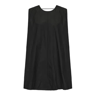 Mute By Jl Women's A-line Black Sleeveless Shirt