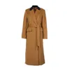 Mute By Jl Women's Oslo Tailored Coat - Camel & Black In Multi