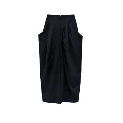 Mute By Jl Women's Petal Skirt Black