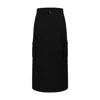 Mute By Jl Women's Versatile Cargo Pencil Skirt Black