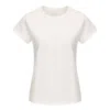 Mute By Jl Women's White Embroidered Tee