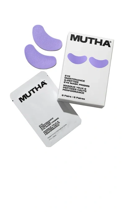 Mutha Eye Maintenance 6-peptide Eye Mask Prisms 6 Pack In Multi