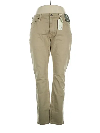 Pre-owned Mutual Weave Khaki Pant In Tan