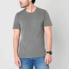 Mutual Weave Mens Crew Neck Short Sleeve T-shirt In Gray