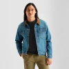 Mutual Weave Mens Denim Jacket In Blue