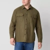 Mutual Weave Mens Long Sleeve Regular Fit Big And Tall Flannel Shirt In Green