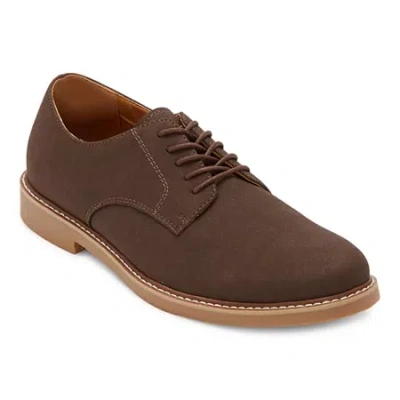 Mutual Weave Mens Porter Oxford Shoes In Brown