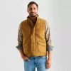 Mutual Weave Mens Quilted Vest In Multi