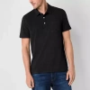 Mutual Weave Mens Regular Fit Easy-on + Easy-off Adaptive Short Sleeve Polo Shirt In Multi