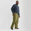 Mutual Weave Mens Relaxed Fit Big And Tall Cargo Pant In Gray