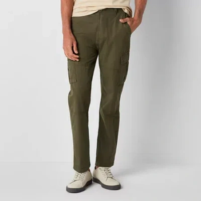 Mutual Weave Mens Relaxed Fit Ripstop Cargo Pant In Multi