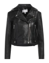 Muubaa Woman Jacket Black Size 12 Sheepskin