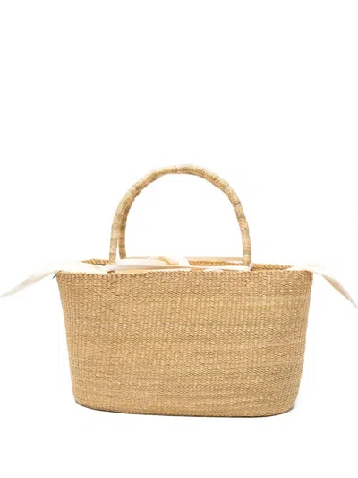 Muun "maxi Echo" Straw Bag