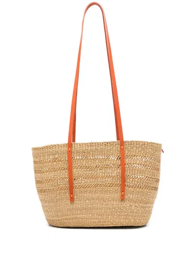 Muun Medium Bicro Tote Bag In Neutrals